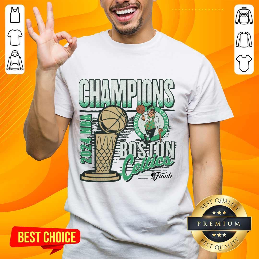 Shirt Official Boston Celtics 2024 NBA Finals Champions T-Shirt