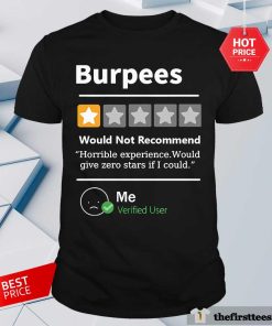 Official Burpees Reviewed T-Shirt