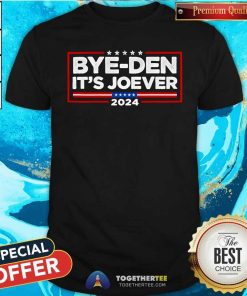 Official Bye Den It’s Joever 2024 T-Shirt