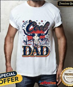 Official Coors Cowboy Coors Banquet Rodeo Bull Horns The Cool Dad T-Shirt
