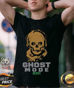 Official Ghost Mode On Call Of Duty Black T-Shirt