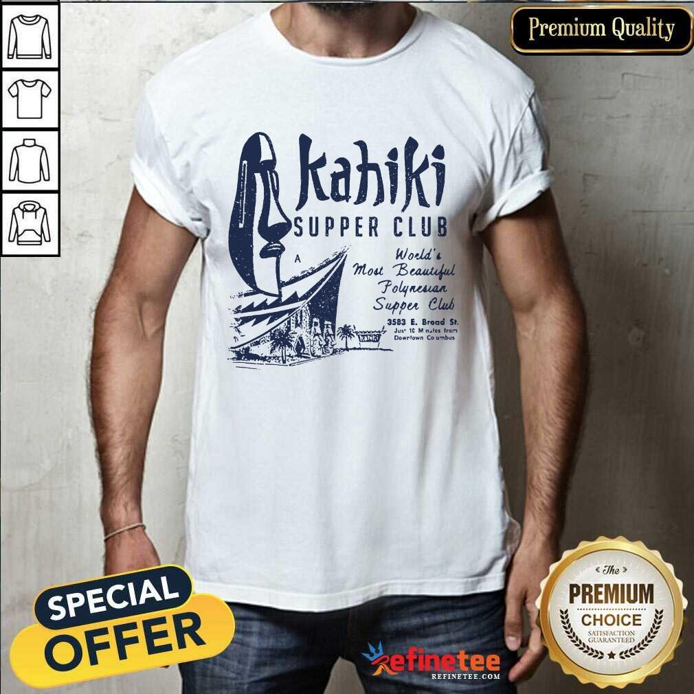 Shirt Official Kahiki Supper Club World's Most Beautiful Polynesian T-Shirt