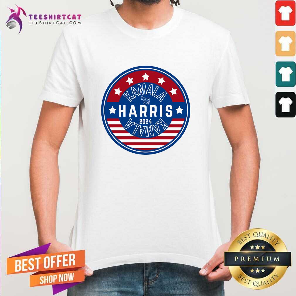 Shirt Official Kamala Harris 2024 Stars And Stripes T-Shirt