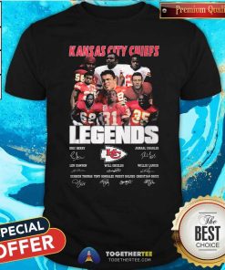 Official NFL Kansas City Chiefs Football Team Legends T-Shirt