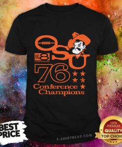 Official OSU Football 1976 Big 8 Champions T-Shirt