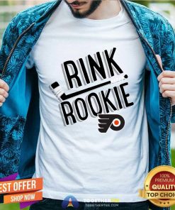 Official Philadelphia Flyers Rink Rookie Hockey T-Shirt