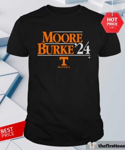Official Tennessee Baseball Moore-Burke ’24 T-Shirt