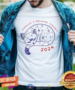 Original Kamala's A Relaxing Thought 2024 T-Shirt