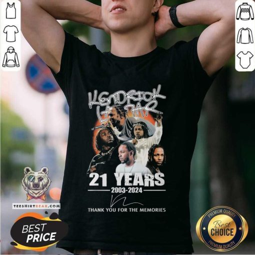 Original Kendrick Lamar 21 Years 2003-2024 T-Shirt
