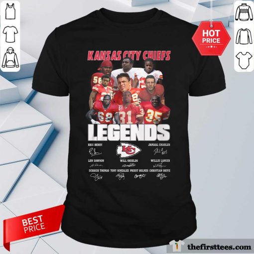 Original NFL Kansas City Chiefs Football Team Legends T-Shirt