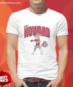Original Ohio State Football Will Howard Caricature T-Shirt