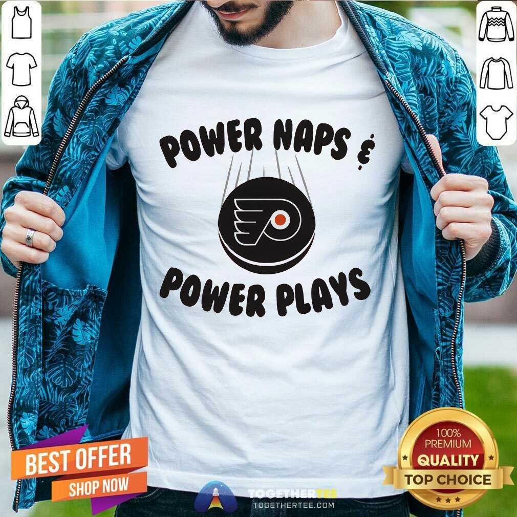 Shirt Original Power Naps Power Plays Philadelphia Flyers Hockey T-Shirt