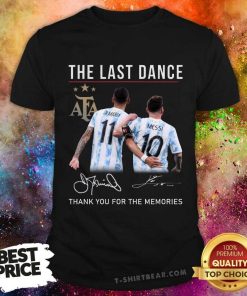 Original The Last Dance Messi & Di Maria T-Shirt