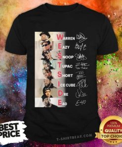 Original Westside Band All Members Signatures T-Shirt