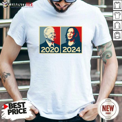 Premium Biden 2020 Harris 2024 Classic T-Shirt