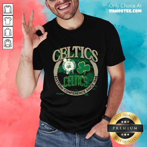 Premium Boston Celtics Hardwood Classics Vintage Soul Crown Jewels T-Shirt