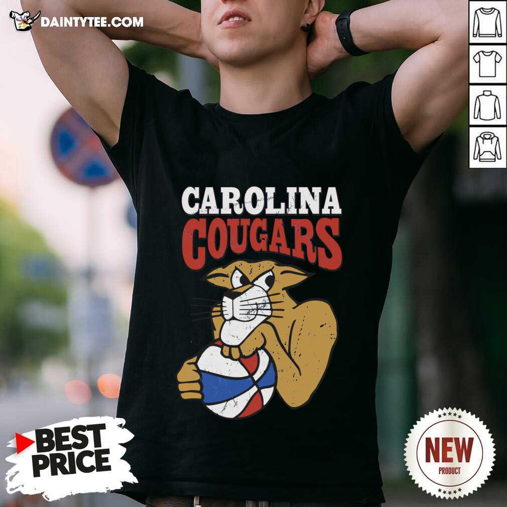 Shirt Premium Carolina Cougars Alternate Logo T-Shirt