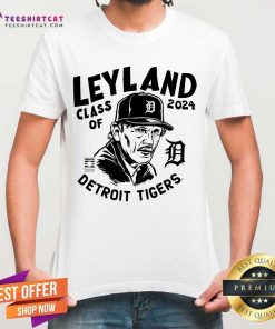 Premium Detroit Tigers Jim Leyland Class Of 2024 T-Shirt