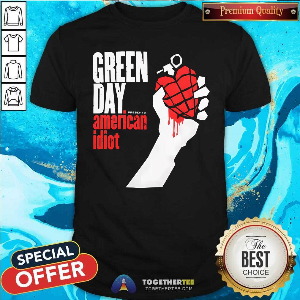 Shirt Premium Green Day American Idiot T-Shirt
