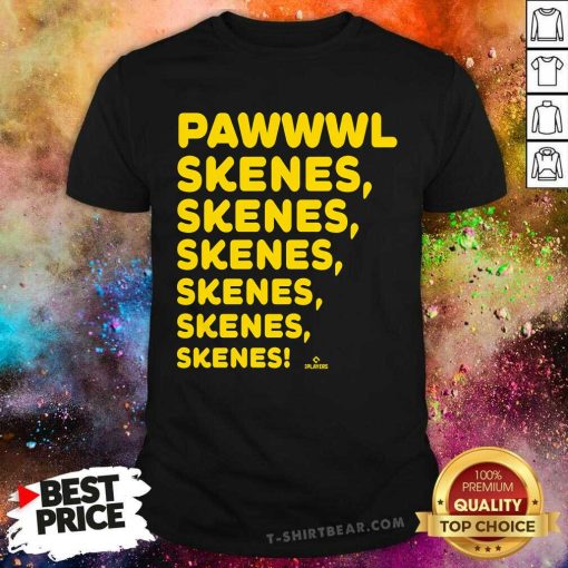Premium Pawwwl Skenes Skenes Skenes T-Shirt
