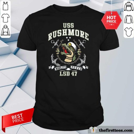 Premium USS Rashmore Crocodile Nobility Power LSD 47 T-Shirt