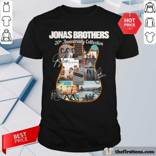 Pretty Jonas Brothers Pop Band 20th Anniversary Collection T-Shirt