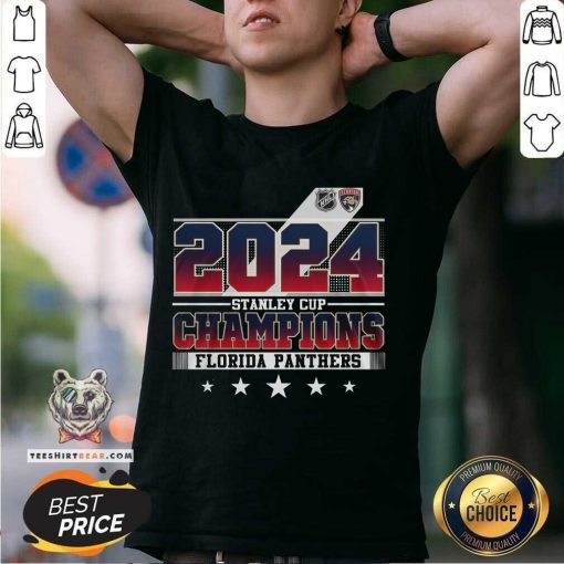 Pretty NHL 2024 Stanley Cup Champions Florida Panthers 5 T-Shirt