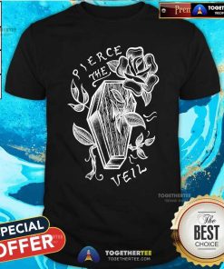 Pretty Pierce The Veil Coffin & Roses Boyfriend T-Shirt