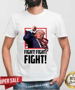 Pretty Trump Fight Fight Fight T-Shirt