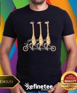 Top Cute Three Wise Giraffes T-Shirt