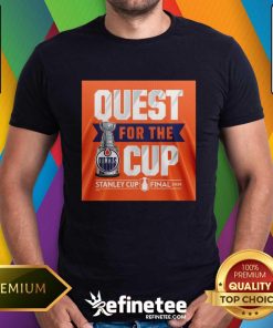 Top Edmonton Oilers 2024 Stanley Cup Playoffs Quest For The Cup T-Shirt