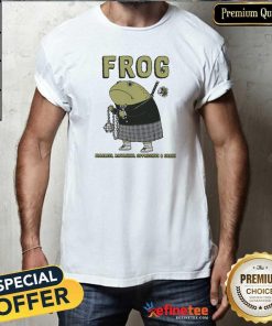 Top Frog Fearless Ravaging Oppressive & Green T-Shirt