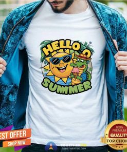 Top Hello Summer On Champions T-Shirt