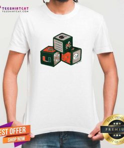Top Miami Hurricanes Tiny Turnip Infant T-Shirt