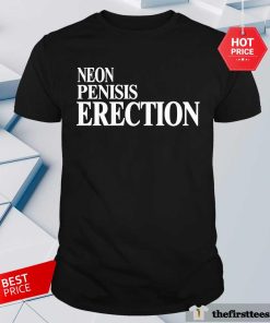 Top Neon Penisis Erection T-Shirt