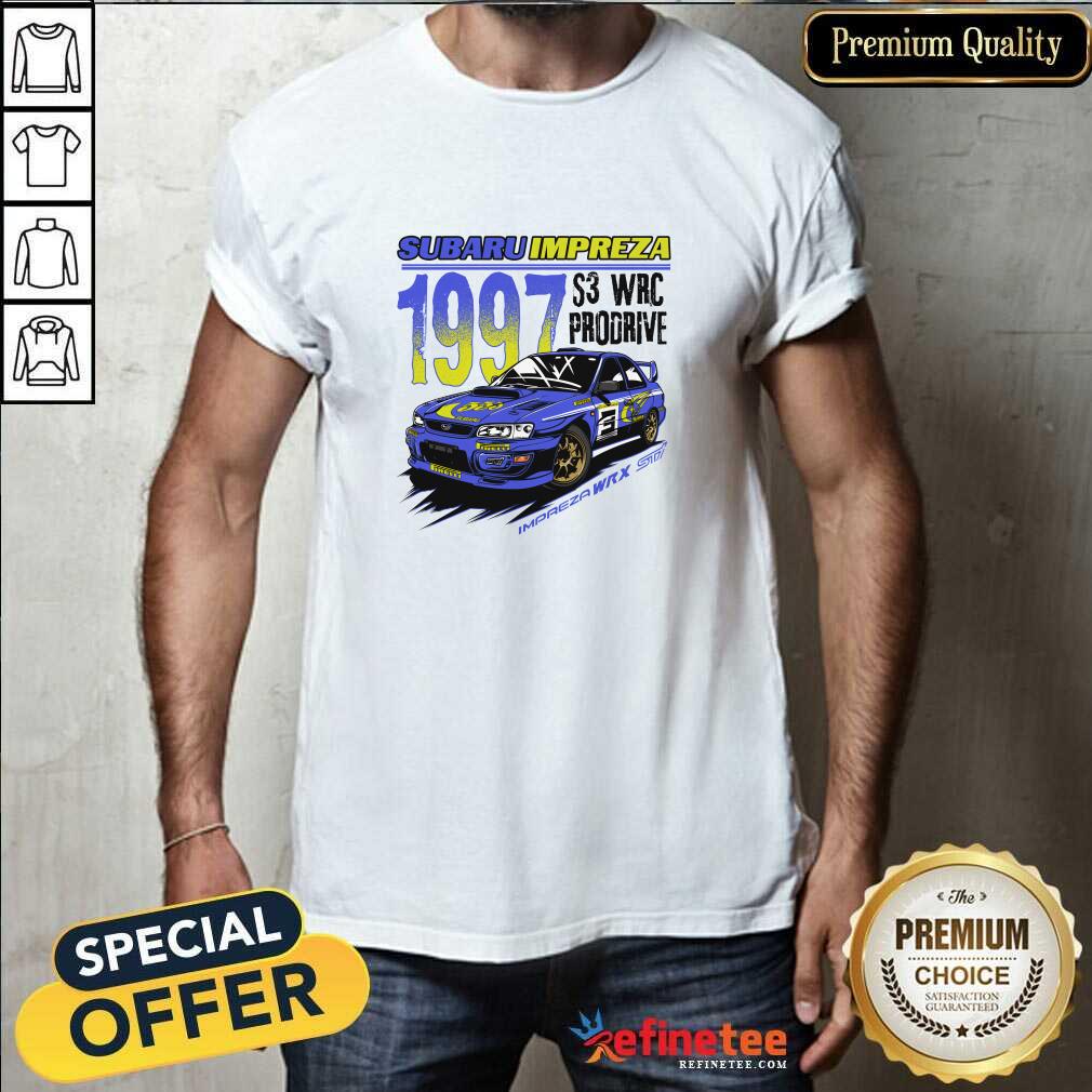 Shirt Top Subaru Impreza 1997 S3 WRC Proodrive T-Shirt