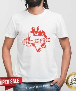 Top Texas This Is Fine T-Shirt