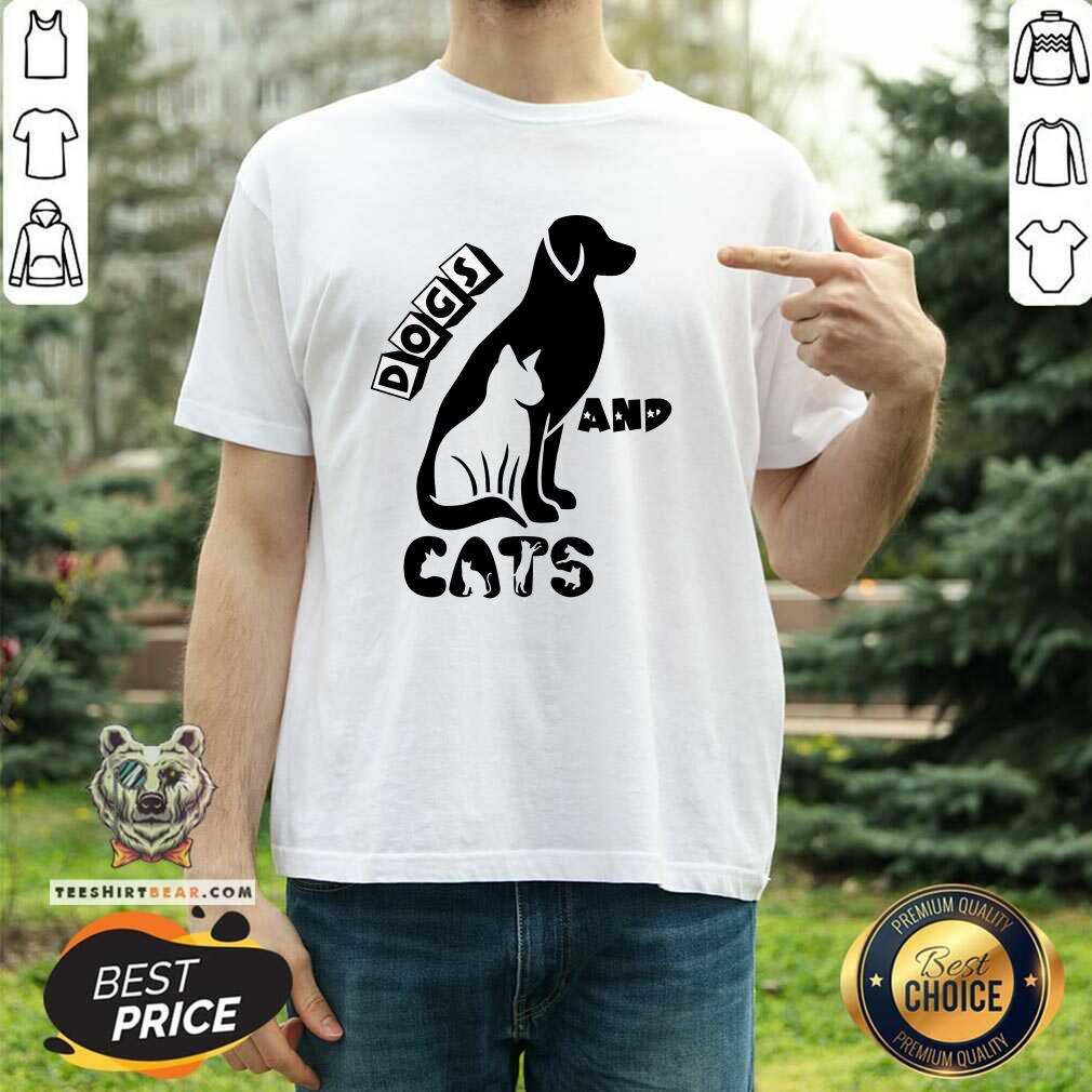 Shirt Awersome Cool Dog And Cats T-Shirt