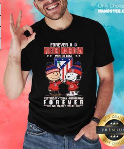 Awesome A Atletico Madrid Fan Yesterday Today Tomorrow Forever T-Shirt