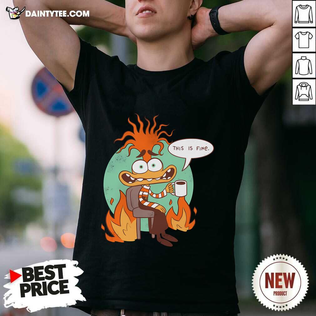 Shirt Awesome Anxiety Is Fine T-Shirt