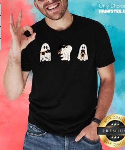Awesome Cute Ghost Dogs Halloween T-Shirt