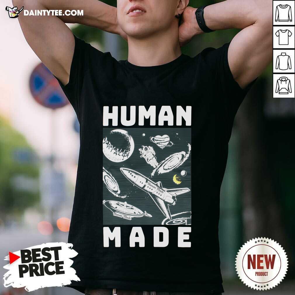 Shirt Awesome Human Made Space T-Shirt
