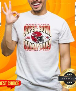 Awesome Kansas City Chiefs Fanatics Women's Super Bowl LVIII Champions T-Shirt