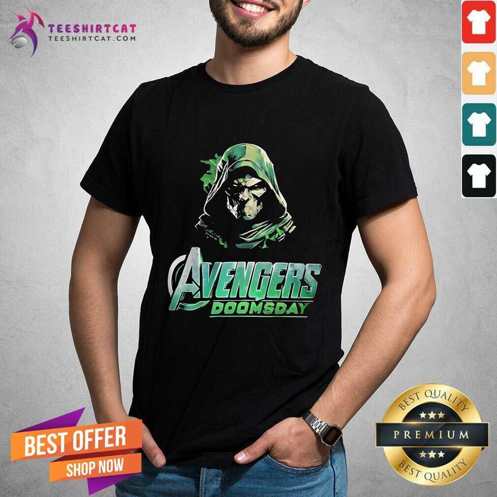 Shirt Awesome Marvel Avengers Doomsday Robert Downey Doctor Doom T-Shirt