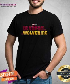 Awesome Marvel Studios Deadpool And Wolverine Official Movie Logo T-Shirt