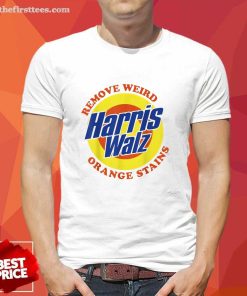 Awesome Retro Harris Walz Remove Weird Orange Stains T-Shirt