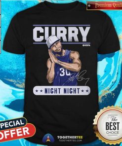 Awesome Steph Curry Night Night NBA T-Shirt