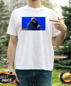Awesome Tim Walz Hugs His Son Gus Walz In Third Night Of Democratic T-Shirt