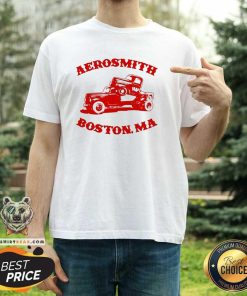 Funny Aerosmith Boston Ma Pump T-Shirt