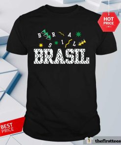 Funny Brazil Geometric Shape T-Shirt